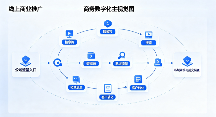 古浪县线上商业推广怎么做？全域流量闭环搭建与低成本转化实战指南